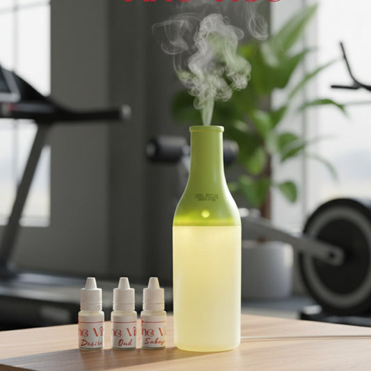 (3 Free Luxury Scents )Bottle Breeze Aroma Humidifier