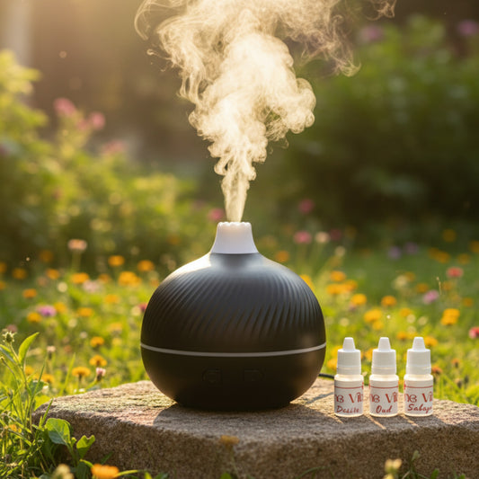 (Free 3 luxury scents)Onion shaped auto shut-off humidifier