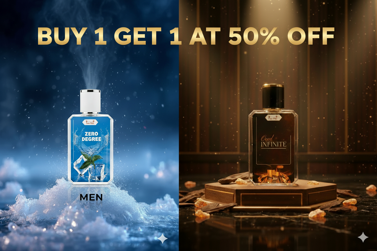 Buy 1 Get 1 at 50% OFF - Zero Degree and Oud Infinite