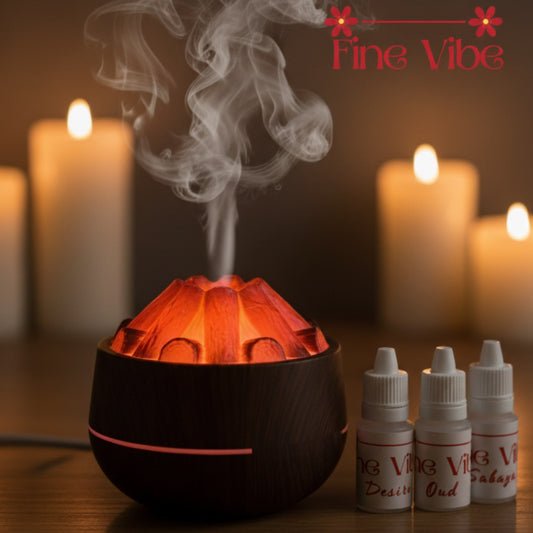 (3 Free Luxury Scents)Flame Wave humidifier